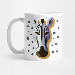 Funny Zebra Hand Drawn Mug